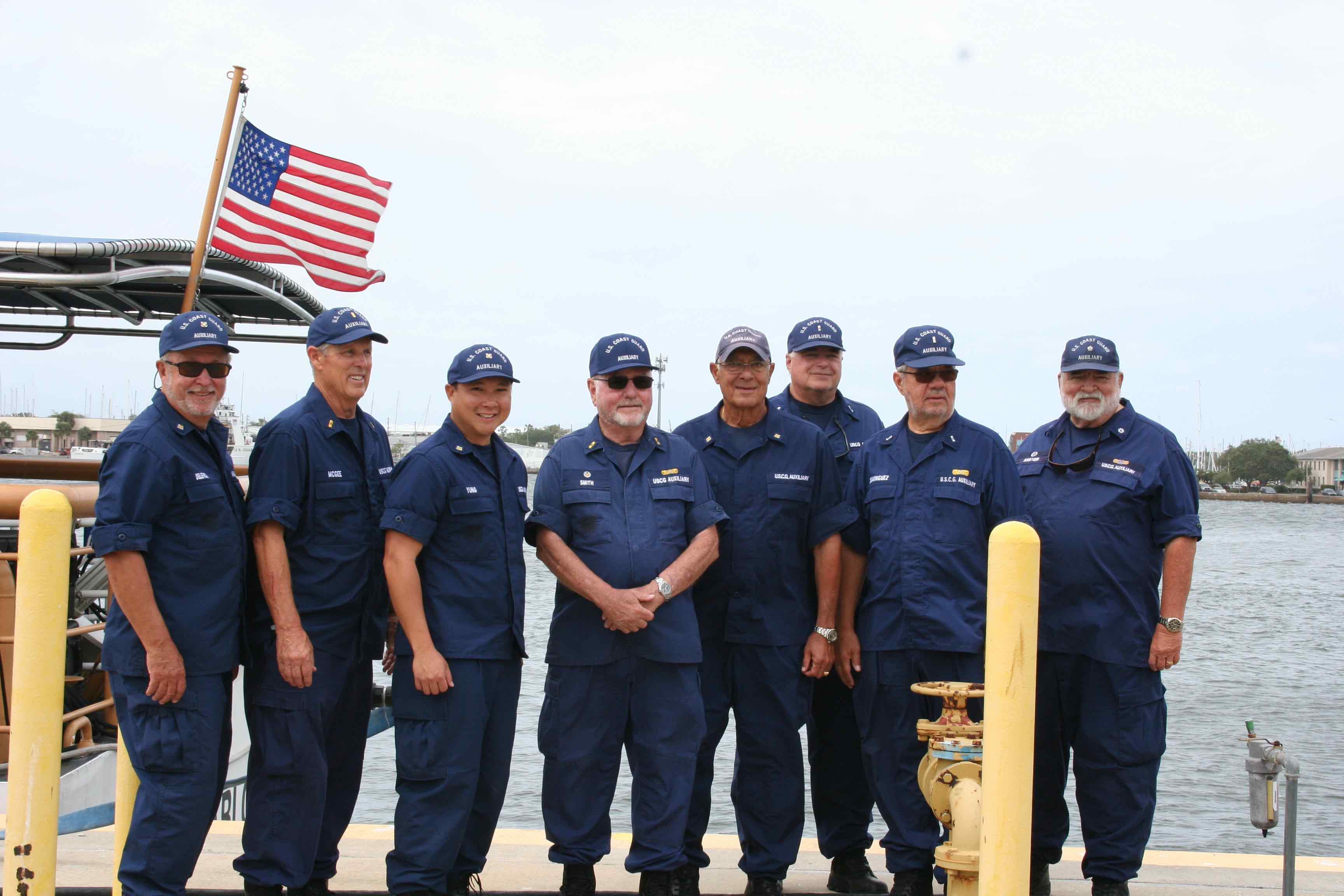 Aux members support Sector St. Pete