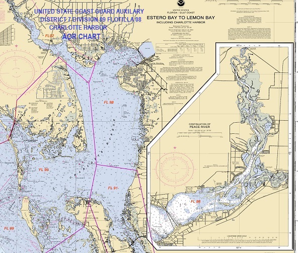 AOR Chart for Flotilla 98